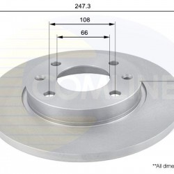 ADC1508 4249A5 ΔΙΣΚΟΠΛΑΚΕΣ ΕΜΠΡ. 247mm