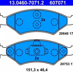 13.0460-7071.2 1619209 ΤΑΚΑΚΙΑ ΕΜΠΡ.