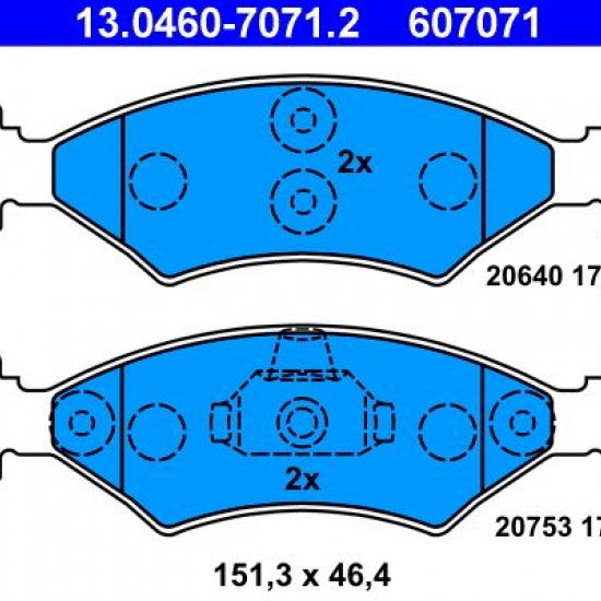 13.0460-7071.2 1619209 ΤΑΚΑΚΙΑ ΕΜΠΡ.