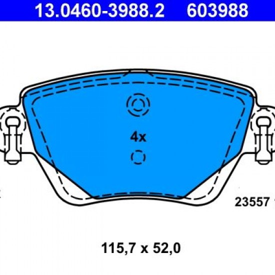 13.0460-3988.2 1121895 ΤΑΚΑΚΙΑ ΟΠΙΣΘ.