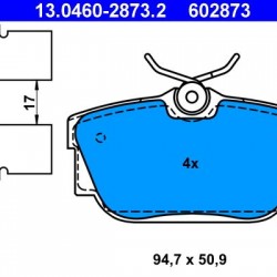 13.0460-2873.2 701698451 ΤΑΚΑΚΙΑ ΟΠΙΣΘ.