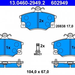 13.0460-2949.2 60810239 ΤΑΚΑΚΙΑ ΕΜΠΡ.