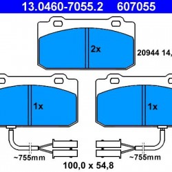 13.0460-7055.2 60750873 ΤΑΚΑΚΙΑ ΕΜΠΡ.