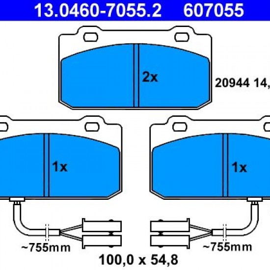 13.0460-7055.2 60750873 ΤΑΚΑΚΙΑ ΕΜΠΡ.
