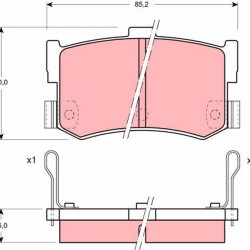 GDB994 GBP90304 ΤΑΚΑΚΙΑ ΟΠΙΣΘ.
