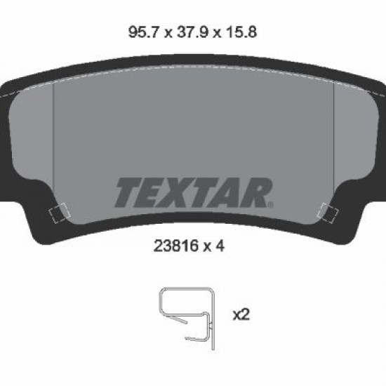 MP3533 0446602040 ΤΑΚΑΚΙΑ ΟΠΙΣΘ.