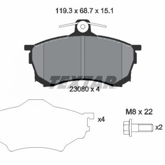 MP3676 MR290240 ΤΑΚΑΚΙΑ ΕΜΠΡ.