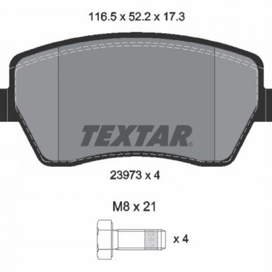 WVA23973 41060AX625 ΤΑΚΑΚΙΑ ΕΜΠΡ.