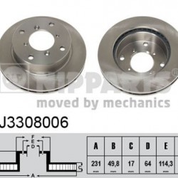 J3308006 5531160B20 ΔΙΣΚΟΠΛΑΚΕΣ ΕΜΠ.231mm