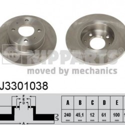 J3301038 4020661A01 ΔΙΣΚΟΠΛΑΚΕΣ ΕΜΠ.240mm