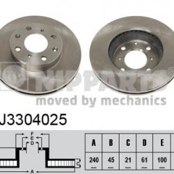 J3304025 45251SH1A00 ΔΙΣΚΟΠΛΑΚΕΣ ΕΜΠ.240mm
