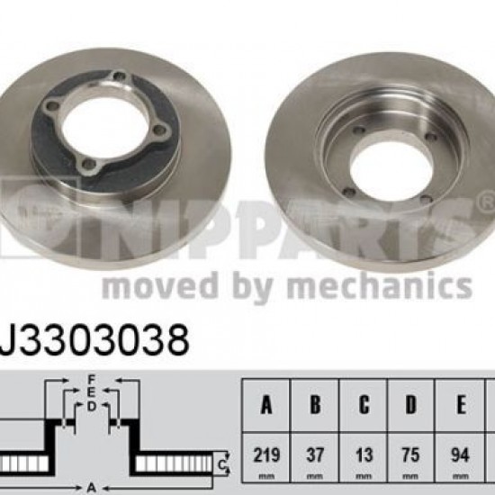 J3303038 KK15033251 ΔΙΣΚΟΠΛΑΚΕΣ ΕΜΠ.219mm
