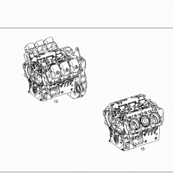 0000100250 ΚΟΡΜΟΣ V6 ACTROS ΜΡ2  ΜΕΤ/ΝΟΣ