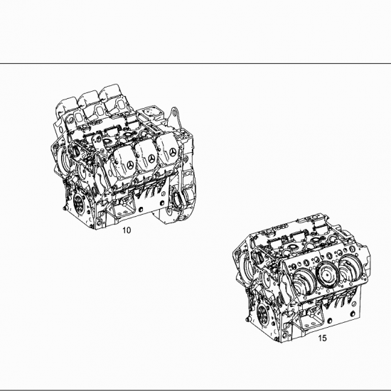 0000100250 ΚΟΡΜΟΣ V6 ACTROS ΜΡ2  ΜΕΤ/ΝΟΣ