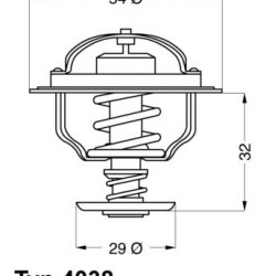4038.83 ΘΕΡΜΟΣΤΑΤΗΣ VOLVO 76